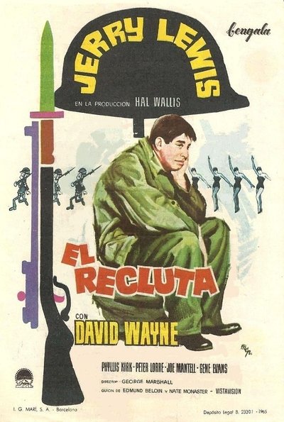 Póster de El recluta