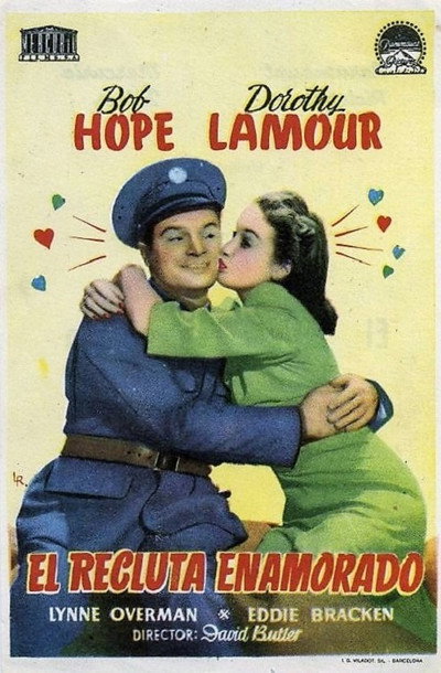 Póster de El recluta enamorado
