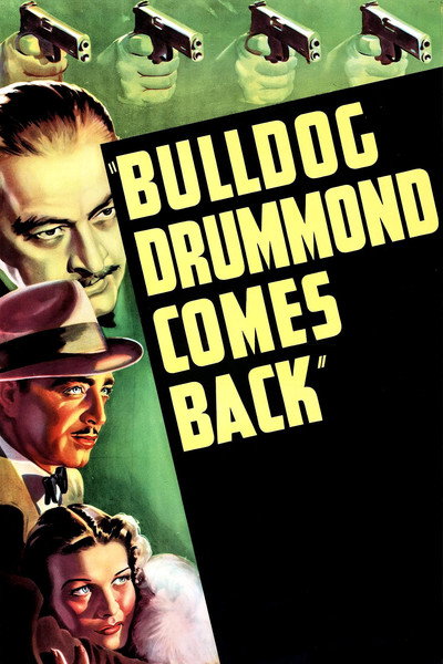 Póster de El regreso de Bulldog Drummond