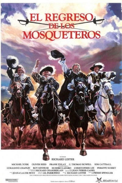 Póster de El regreso de los mosqueteros