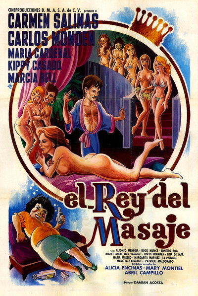 Póster de El rey del masaje