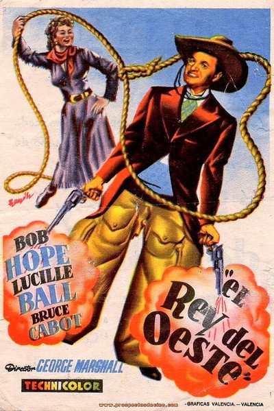Póster de El rey del Oeste