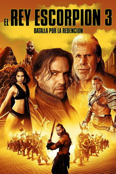 Póster de El rey escorpión 3: Batalla por la redención