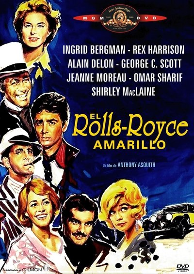 Póster de El Rolls-Royce amarillo