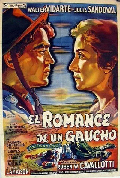 Póster de El romance de un gaucho