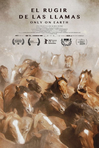 Póster de El rugir de las llamas