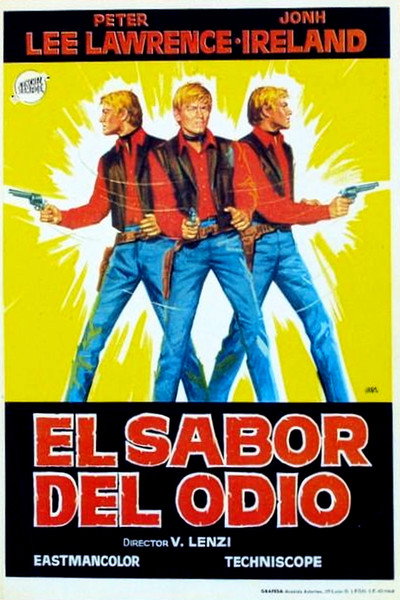Póster de El sabor del odio