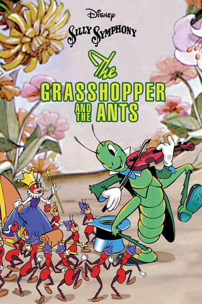 Póster de El saltamontes y las hormigas