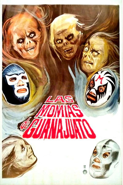 Póster de El santo contra las momias