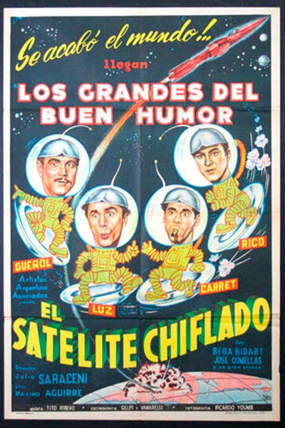 Póster de El satélite chiflado