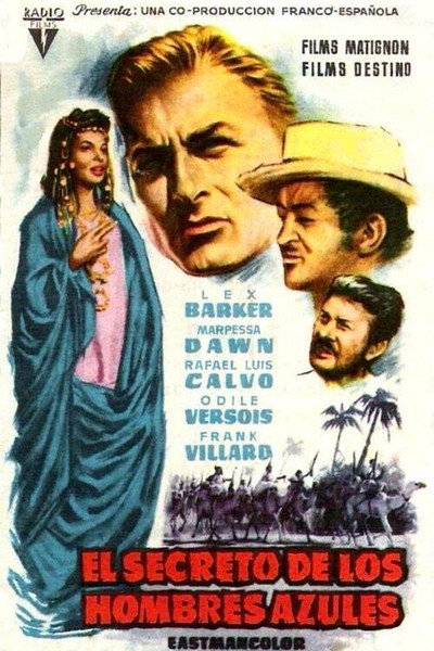 Póster de El secreto de los hombres azules