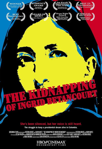 Póster de El secuestro de Ingrid Betancourt
