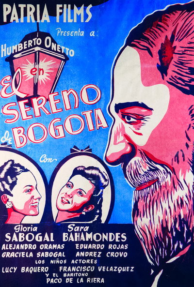 Póster de El sereno de Bogotá