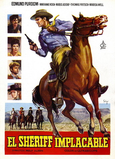 Póster de El sheriff implacable