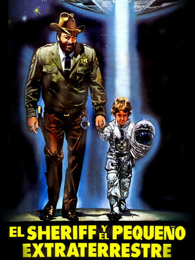 Póster de El sheriff y el pequeño extraterrestre
