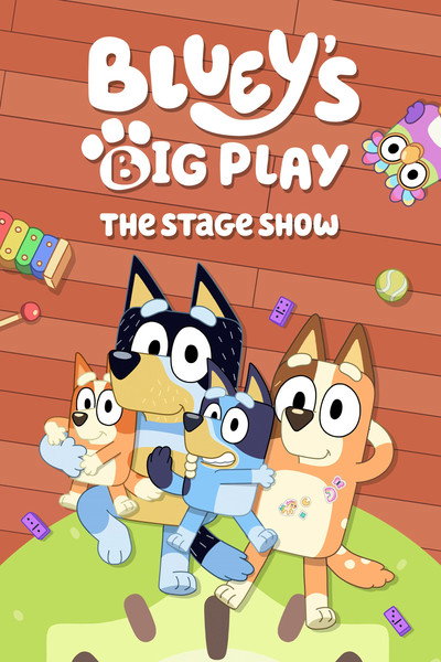 Póster de El show de Bluey: La obra de teatro