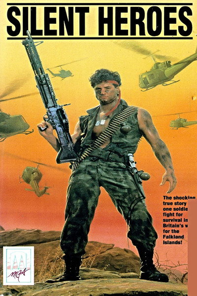 Póster de El silencio de los héroes