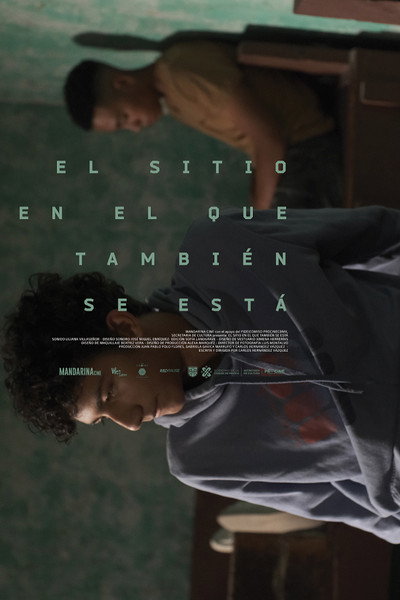 Póster de El sitio en el que también se está