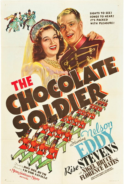 Póster de El soldado de chocolate