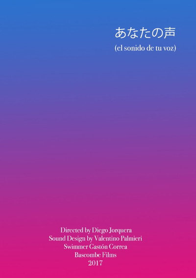 Póster de El sonido de tu voz