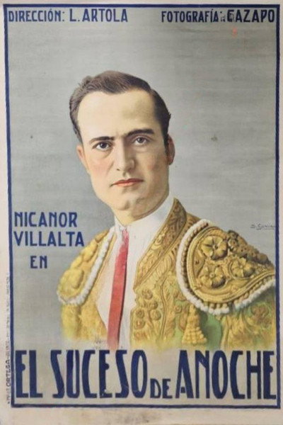 Póster de El suceso de anoche