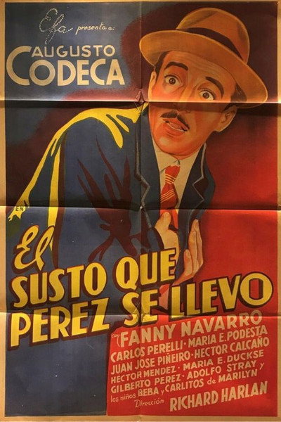 Póster de El susto que Perez se llevo