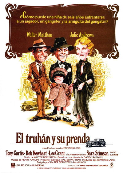 Póster de El tahur y su adorable prenda