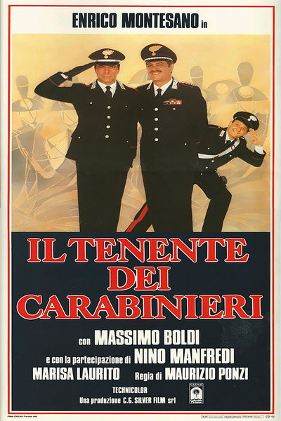 Póster de El teniente de los carabineros