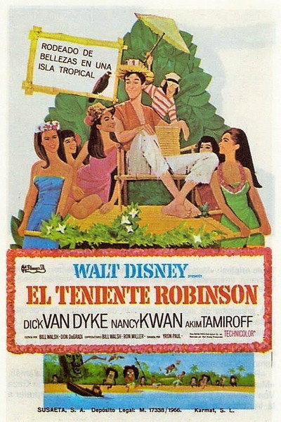 Póster de El teniente Robinson