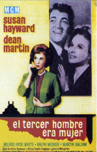 Póster de El tercer hombre era mujer