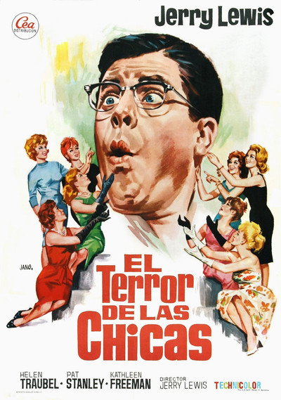 Póster de El terror de las chicas