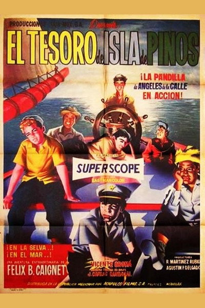 Póster de El tesoro de Isla de Pinos
