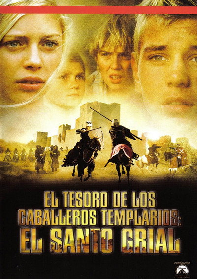 Póster de El tesoro de los caballeros templarios - El santo grial