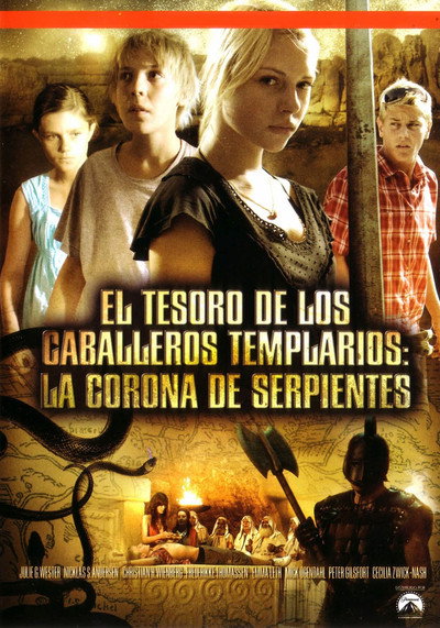 Póster de El tesoro de los caballeros templarios: La corona de serpientes