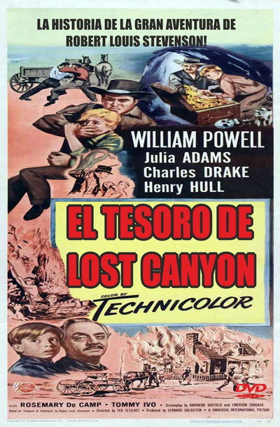 Póster de El tesoro de Lost Canyon