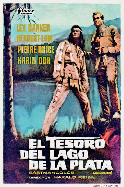 Póster de El tesoro del lago de la plata