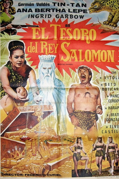 Póster de El tesoro del rey Salomón