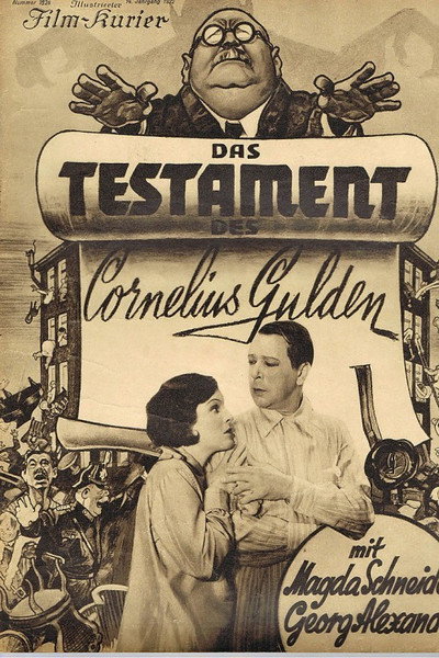 Póster de El testamento del Dr. Gulden