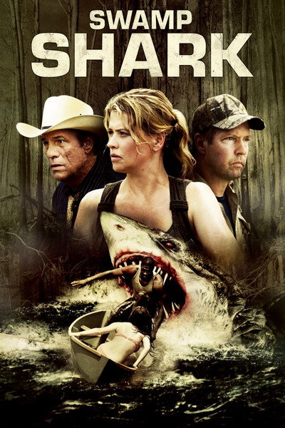 Póster de El tiburón del pantano