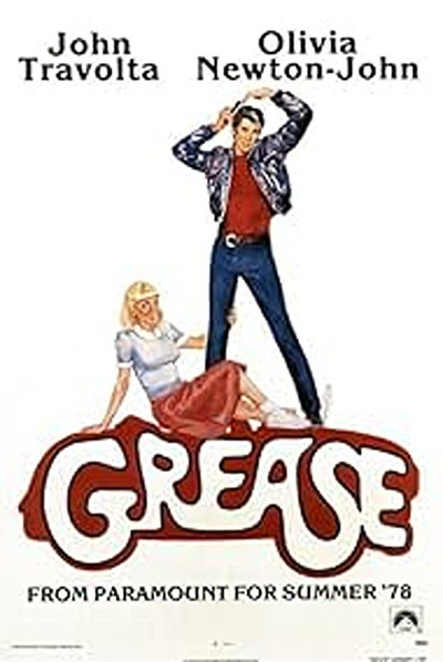 Póster de El tiempo, el lugar, la acción: recordando Grease