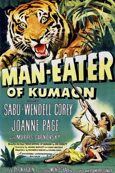Póster de El tigre de Kumaon