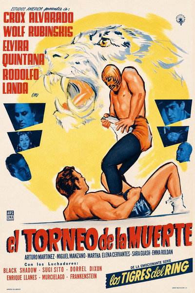 Póster de El torneo de la muerte