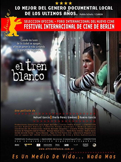 Póster de El tren blanco