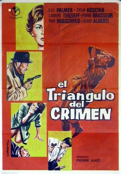 Póster de El triángulo del crimen