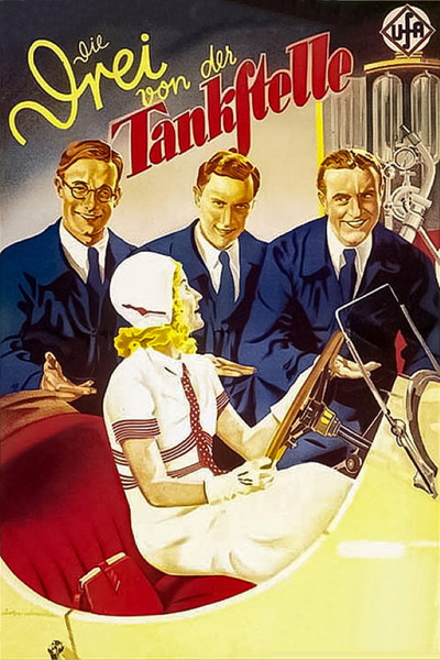 Póster de El trío de la bencina