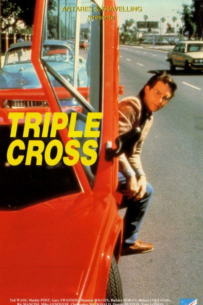 Póster de El triplecross USA