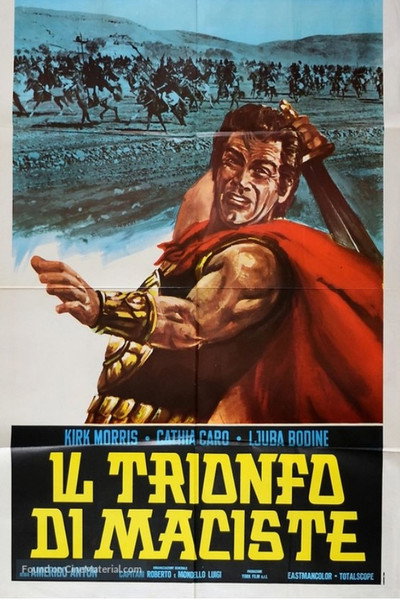 Póster de El triunfo de Maciste