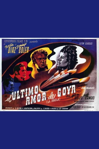 Póster de El último amor de Goya