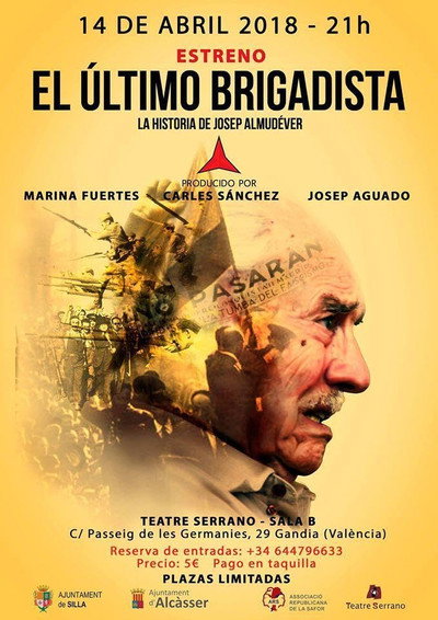 Póster de El último brigadista (La historia de Josep Almudéver)