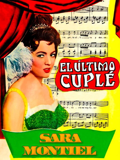 Póster de El último cuplé